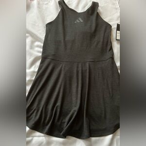 Adidas Girl’s Melange Flounce Dress Size L (14) NEW